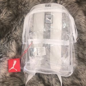 Clear Puma Backpack